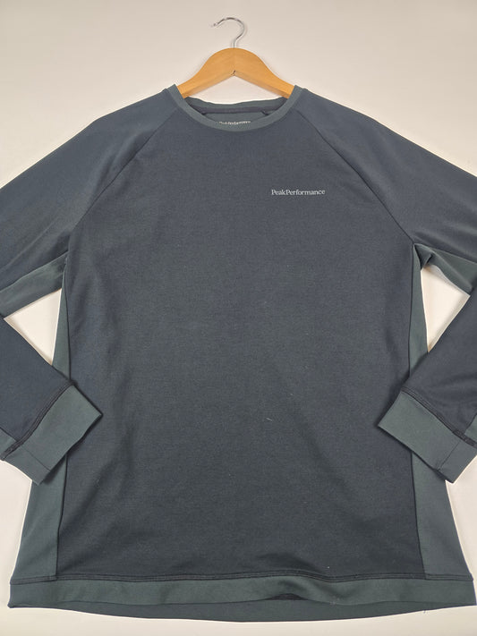 Peak Performance Longsleeve Black Light Crew Men M