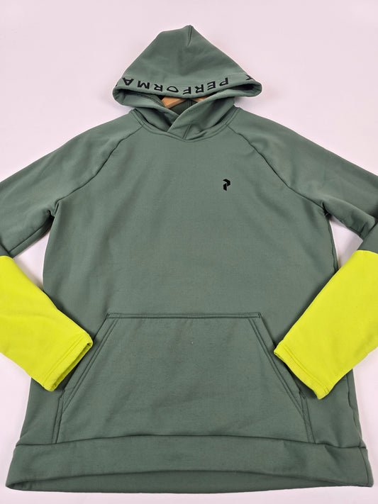 Peak Performance Fleece Hoodie Mint Green Riderh Men M