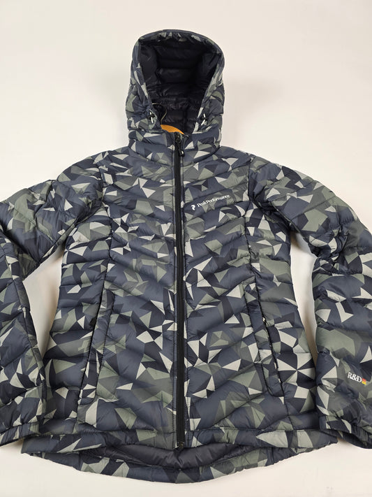 Peak Performance Frost Down Hooded Jacket Dames XS