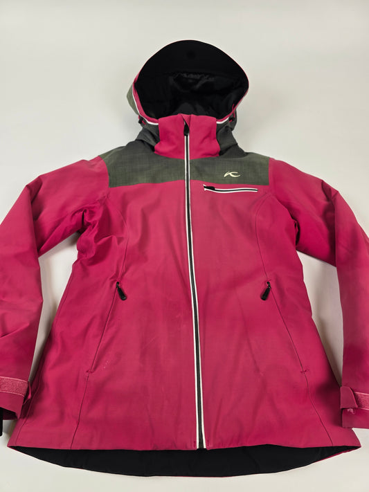 Kjus Ladies Vision Jacket Skijacket Roze Grijs Verkleurd Dames S