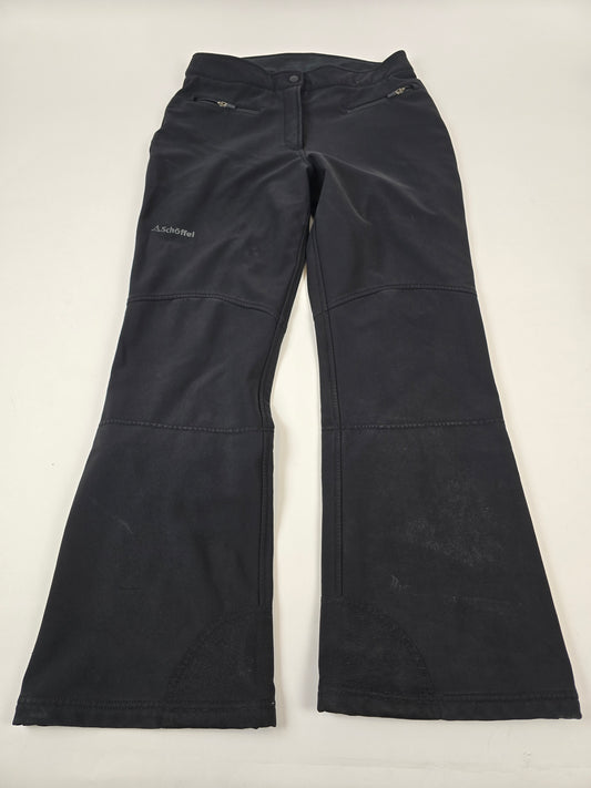 Schoffel Skibroek Softshell Zwart Dames 42