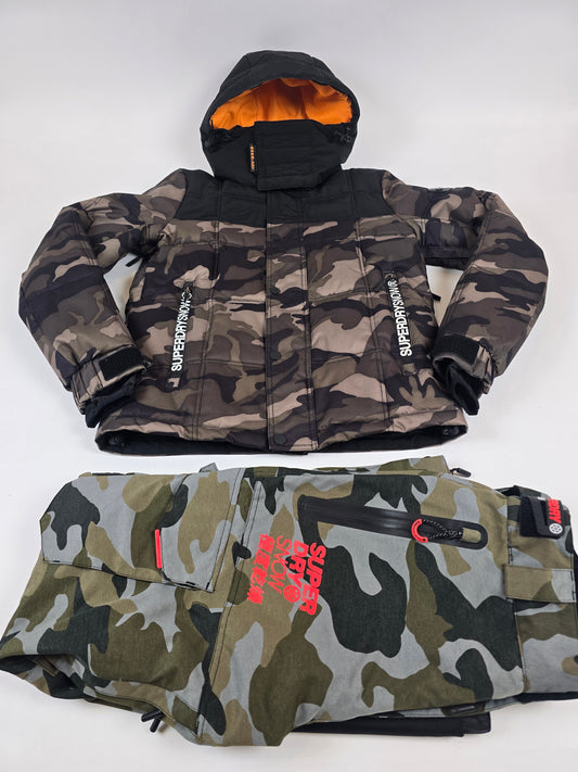 Superdry Camo Ski Snowboard Pak Heren M