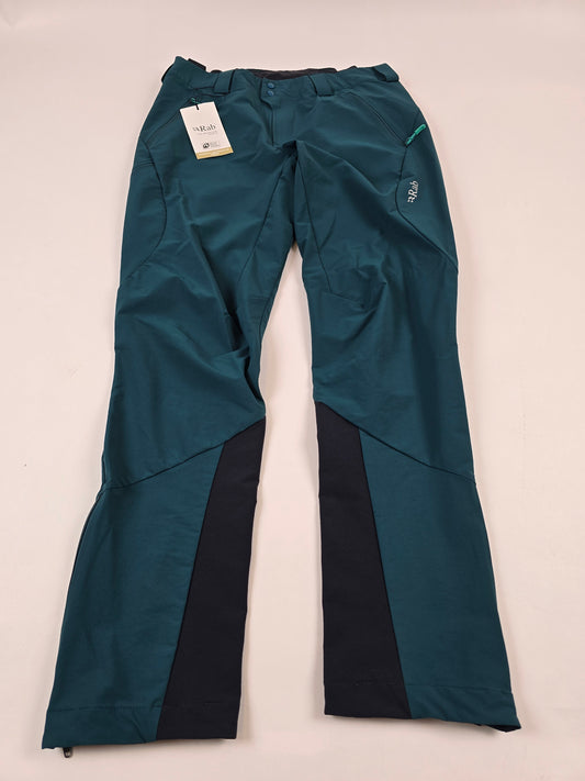 Rab Ascendor Pants Sagano green Dames 12