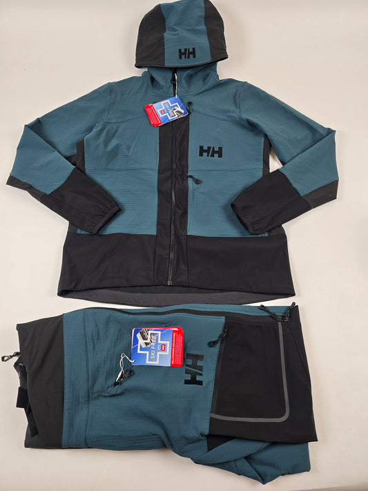 Helly Hansen Odin softshell bc dark creek skipak nieuw Heren Jas L broek XL