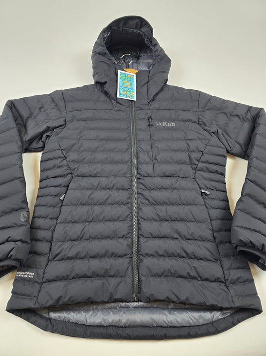 Rab Microlight Windstopper Hoody Black Men S