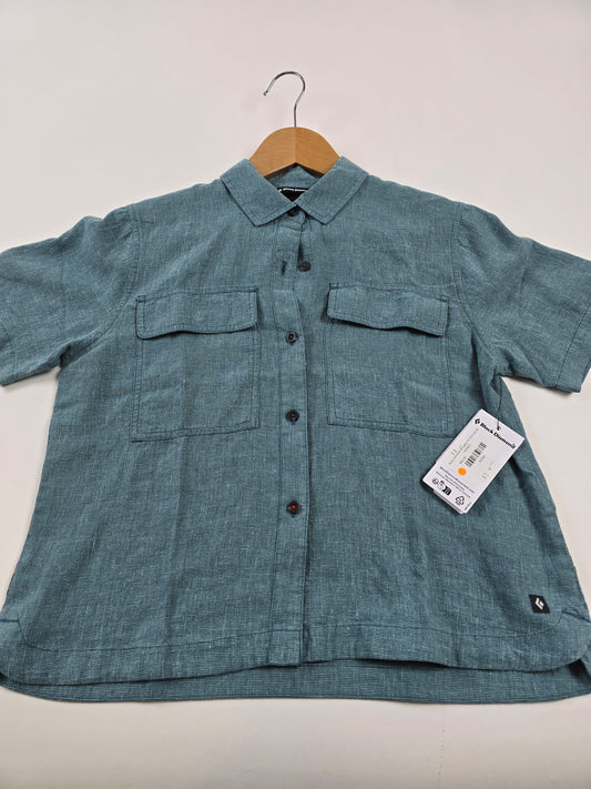 Black Diamond W Scenic SS Shirt Glacier Dames S