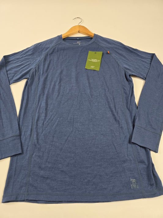 2117 of Sweden Merino long sleeve Navy Heren M