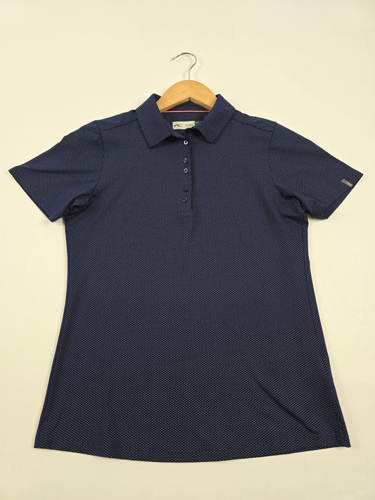 Kjus Eve Polo Short Sleeve Blauwe Dames M