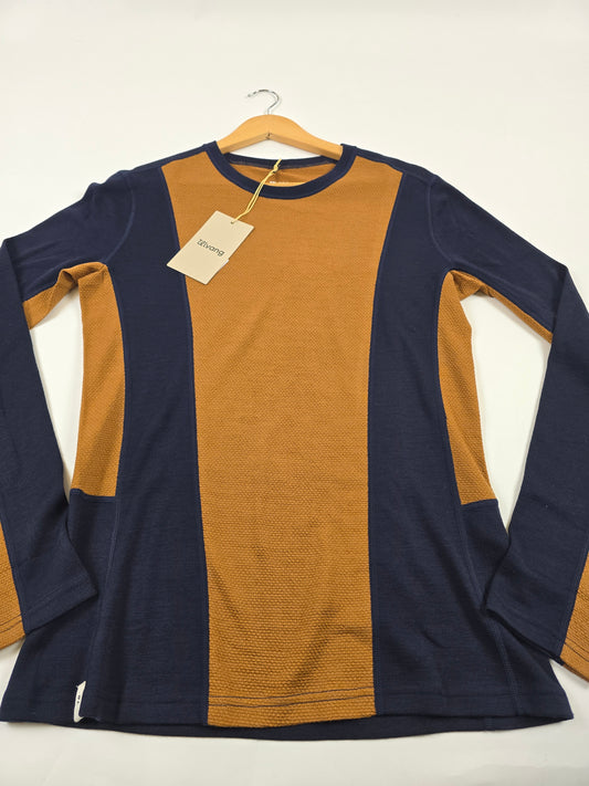 Ulvang Peak Map Crew Baselayer Cathay spice Men M
