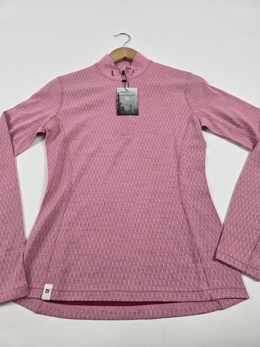 Ulvang Half Zip Merino Pink Womens S