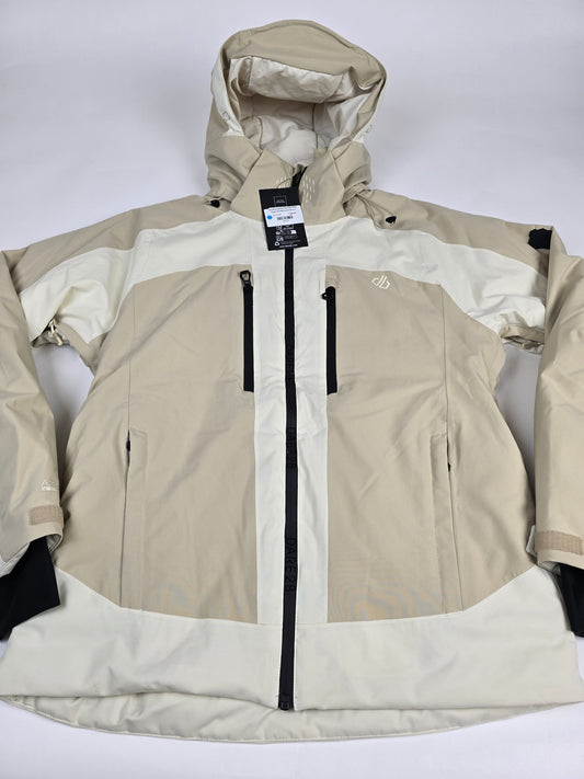 Dare2B Assimilate II Ski Jacket White Pepper 35K Waterproof Heren M