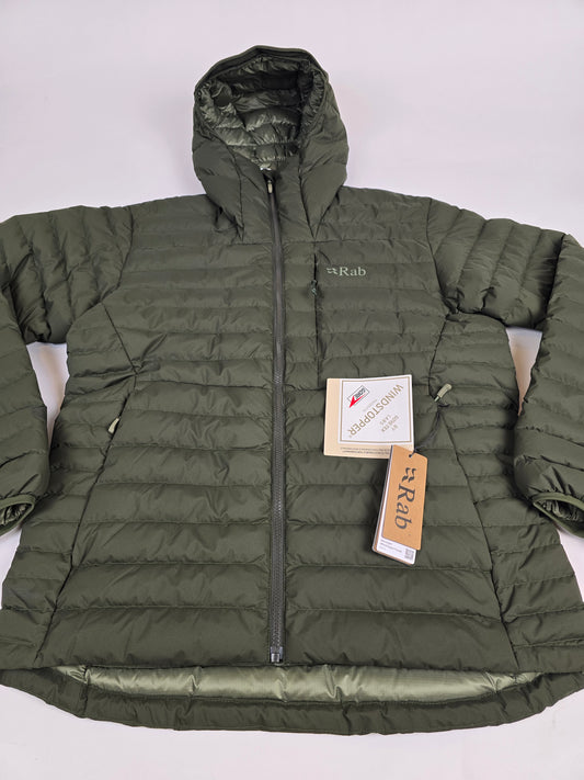 Rab Microlight Windstopper Hoody Army L