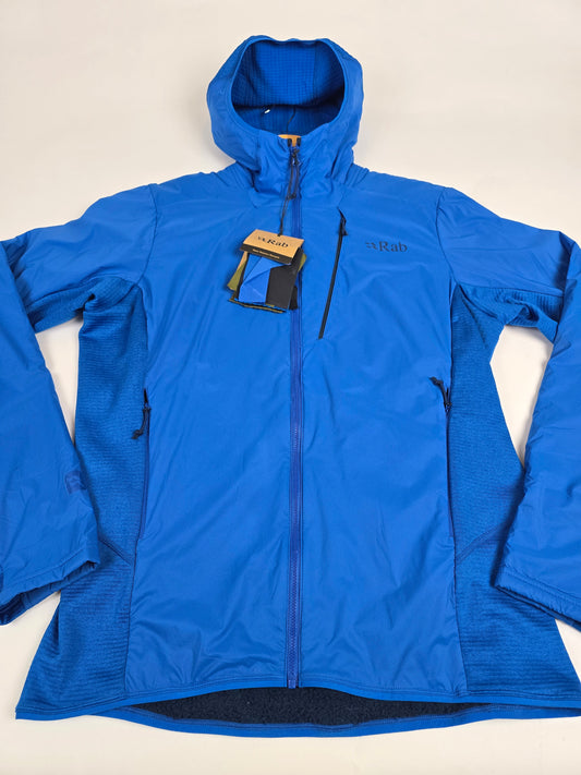 Rab Ascendor Summit Hoody Maya Blue M