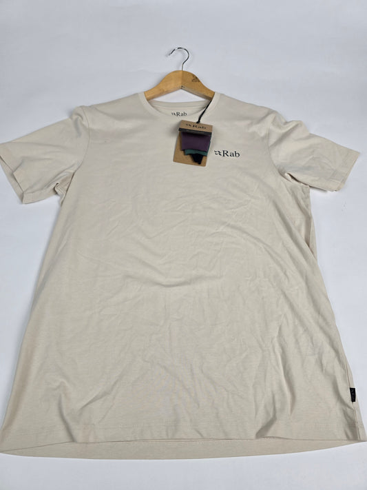 Rab Stance Cirque Tee Ecru M