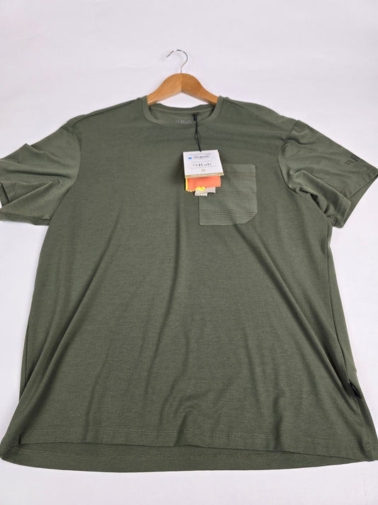 Rab Rivelin Pocket Tee Light Khaki M