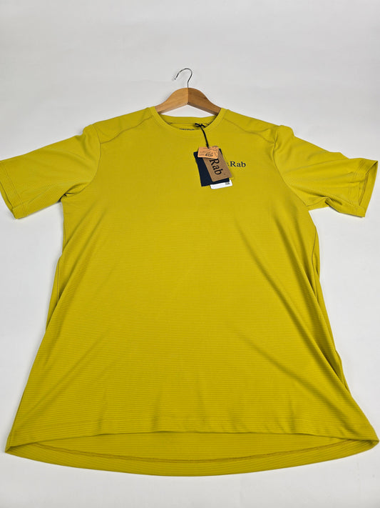 Rab Force Esker Tee Dark Pollen M