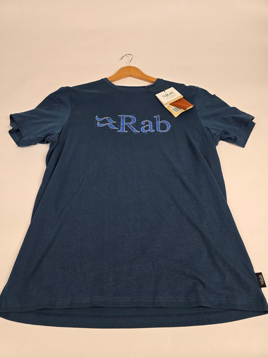 Rab Stance Tech Sketch Tee Tempest Blue L