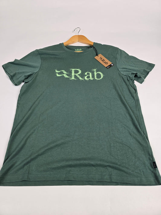 Rab Stance Tech Sketch Tee Sage M