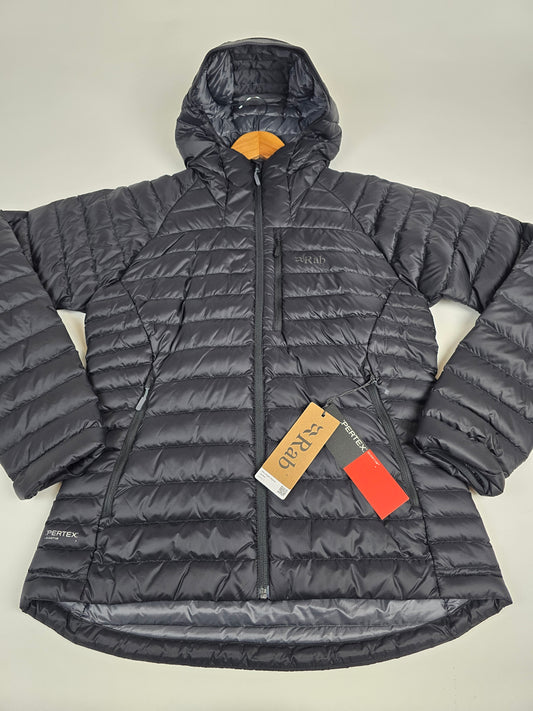 Rab Microlight Alpine Jacket Wmns Black (Graphene) 12
