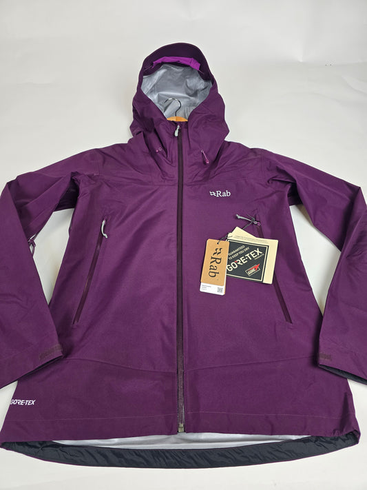 RAB Namche Gtx Jacket Wmns Mulberry Size 10