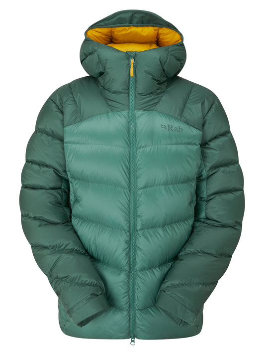 Rab Neutrino Pro Jacket Wmns Green Slate Eucalyptus Size 14