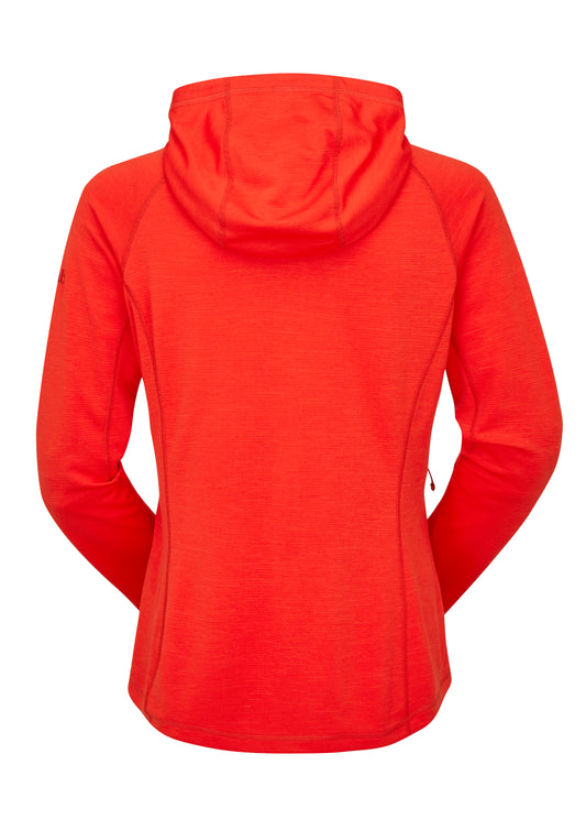 Rab Planar Hoody Wmns Red Grapefruit Size 10