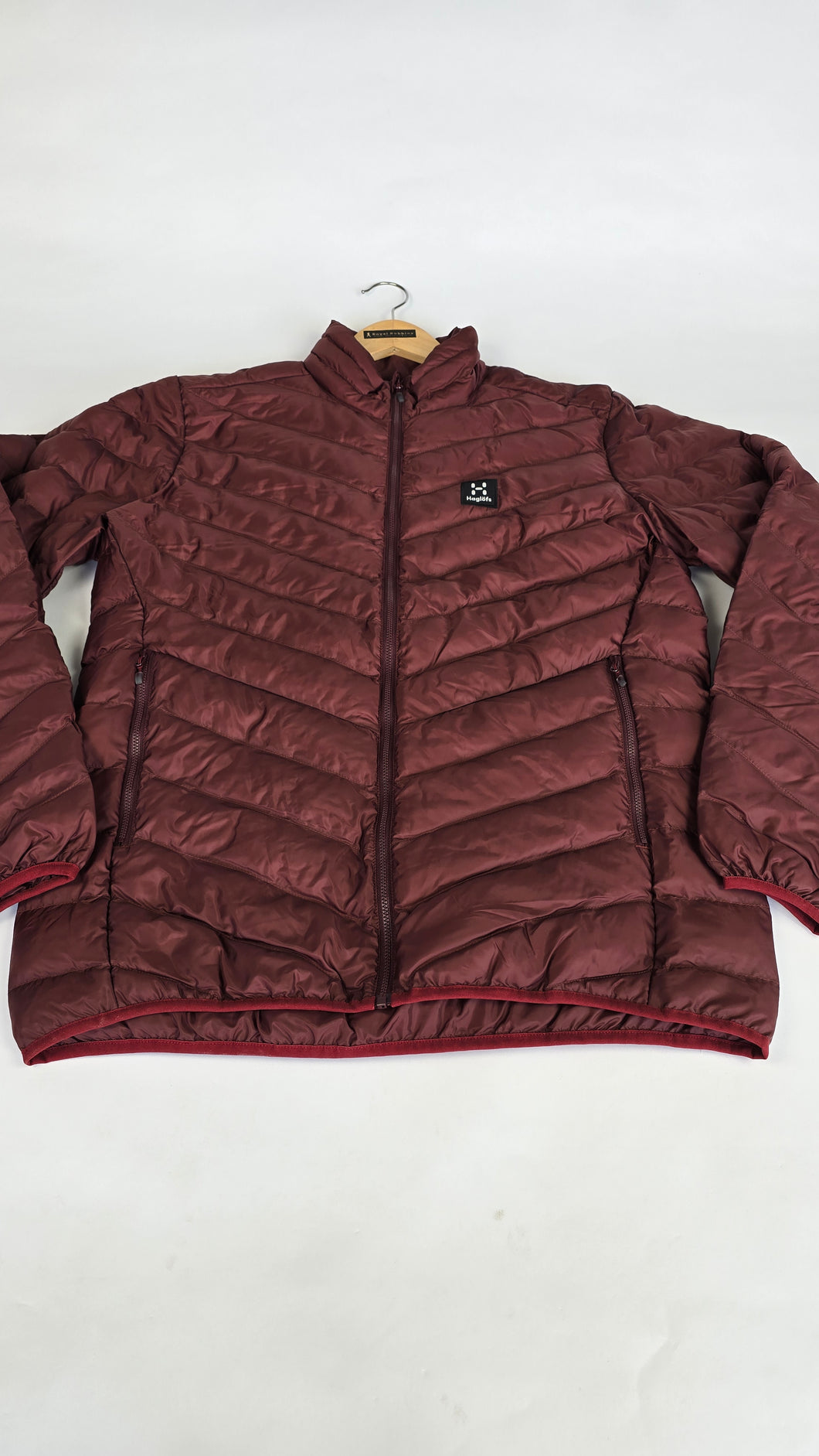 Haglofs Sarna Mimic Jacket Maroon Red Nieuw! Heren L