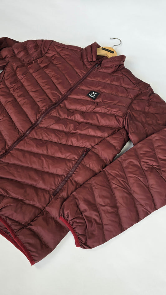 Haglofs Sarna Mimic Jacket Maroon Red Nieuw! Heren L