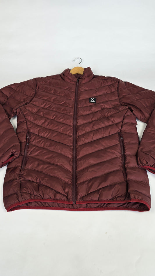 Haglofs Sarna Mimic Jacket Maroon Red Nieuw Heren L