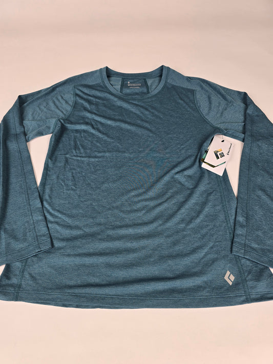 Black Diamond W LIGHTWIRE LS TEE Creek Blue S