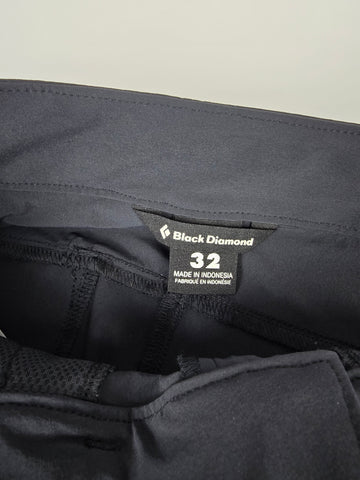 Black Diamond M ALPINE LIGHT PANTS Black 32