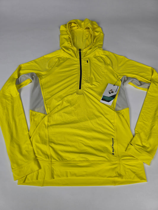 Black Diamond W ALPENGLOW PRO HOODY Clean Yellow S