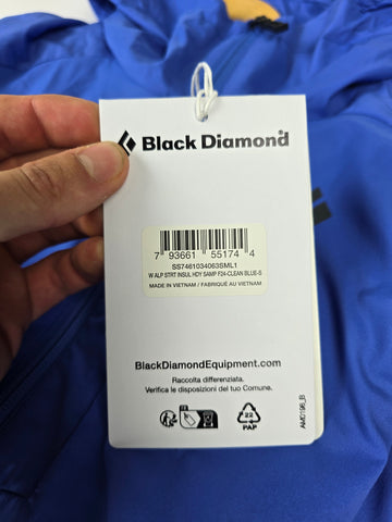 Black Diamond W ALPINE START INSULATED HOODY Clean Blue S