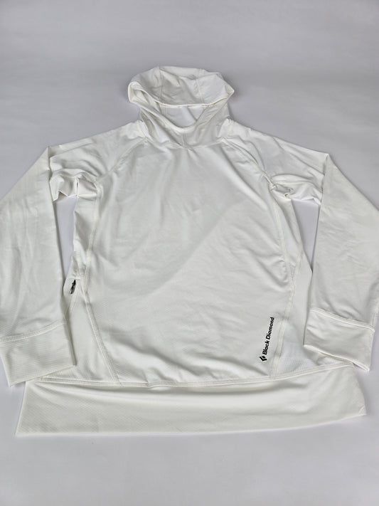 Black Diamond W ALPENGLOW HOODY White S