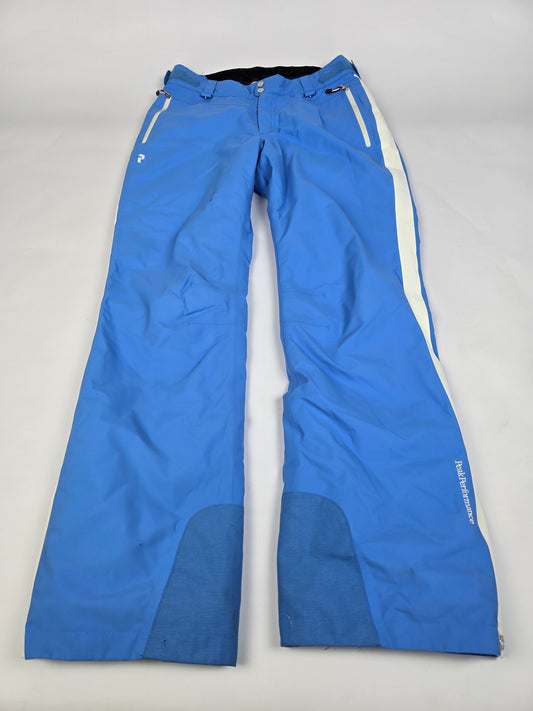 Peak Performance Goretex Skibroek Blauw Dames L