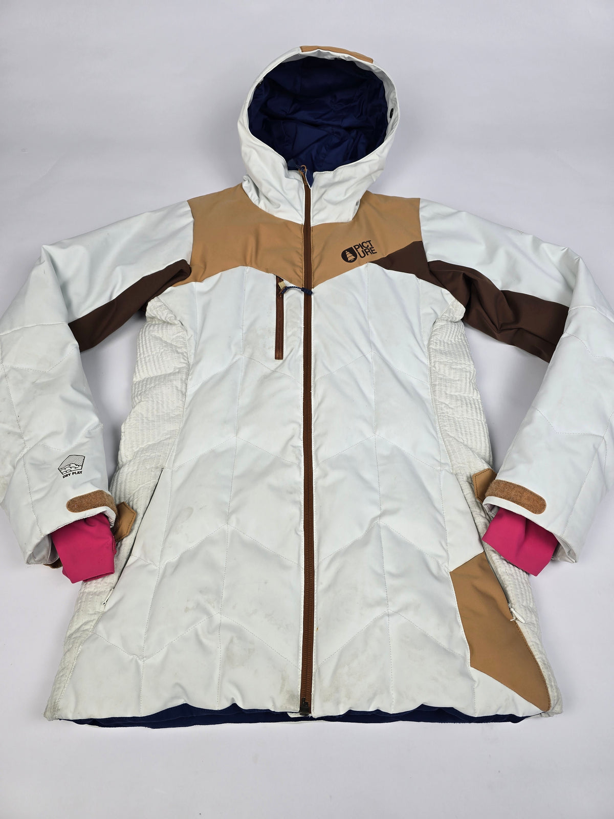 Picture Organic Clothing Skijas Wit Bruin Dames XS