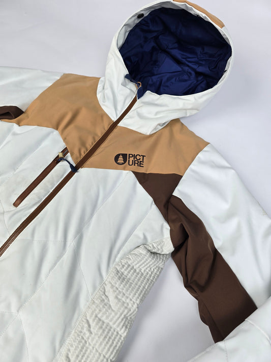 Picture Organic Clothing Skijas Wit Bruin Dames XS