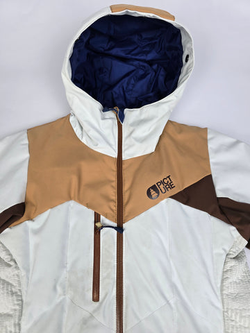 Picture Organic Clothing Skijas Wit Bruin Dames XS