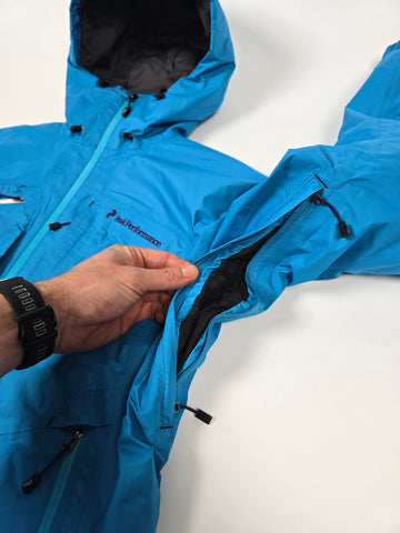 Peak Performance Heliloft Goretex Skijas Blauw Dames S