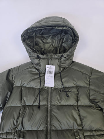 Columbia Pike Lake™ II Long Jacket Stone Green Women's M