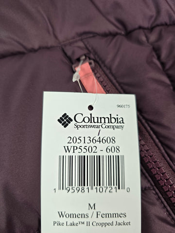 Columbia Pike Lake™ II Cropped Jacket Moonvista, Pink Women's M