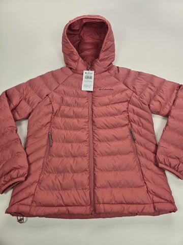 Columbia Powder Lite™ II Hooded Jacket Pink Agave Women's M