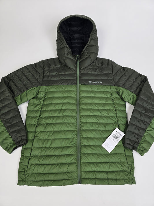 Columbia Silver Falls™ II Hooded Jacket Canteen, Greens Men's M