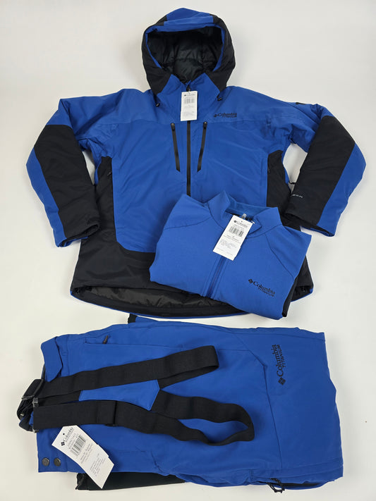 Columbia Cyclone Summit™ Ski Set Mountian Blue Men's M