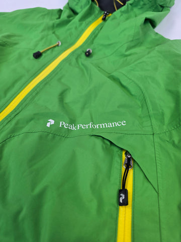 Peak Performance Regenjas Groen Heren XL