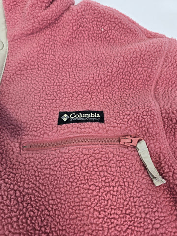 Columbia Helvetia™ II Cropped Half Snap Fleece Pink Agave Women's M