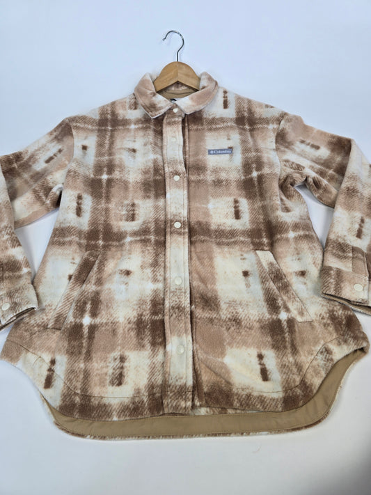 Columbia Benton Springs™ Shirt Jacket II Camel Brown Omblur Women's M