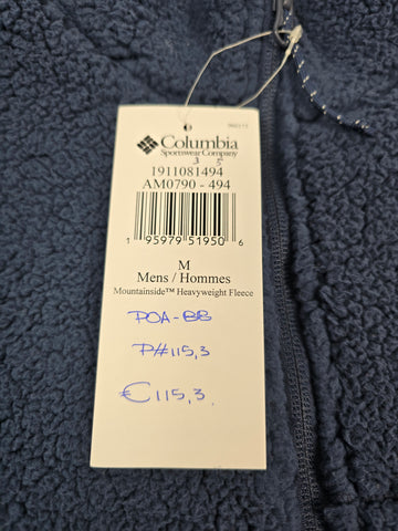 Columbia Mountainside™ Heavyweight Fleece Collegiate Navy Men's M