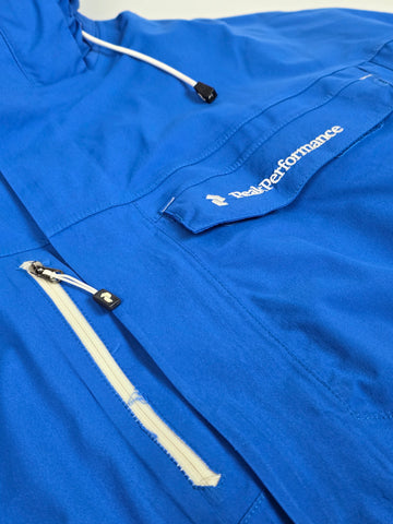 Peak Performance 3in1 Goretex Ski Jas Blauw Heren M