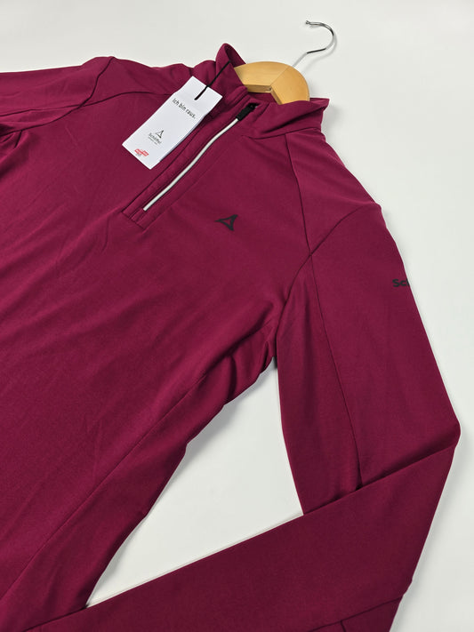 Schöffel Longsleeve Fiss L - merlot 38 Dames M